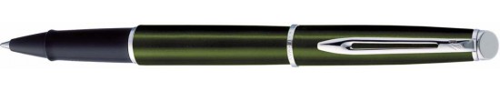  ручки waterman ручка ватерман роллер в футляре Hemisphere Mettalic Green